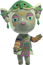 Mineru - Villager NFC Card for Animal Crossing New Horizons Amiibo - Image 2
